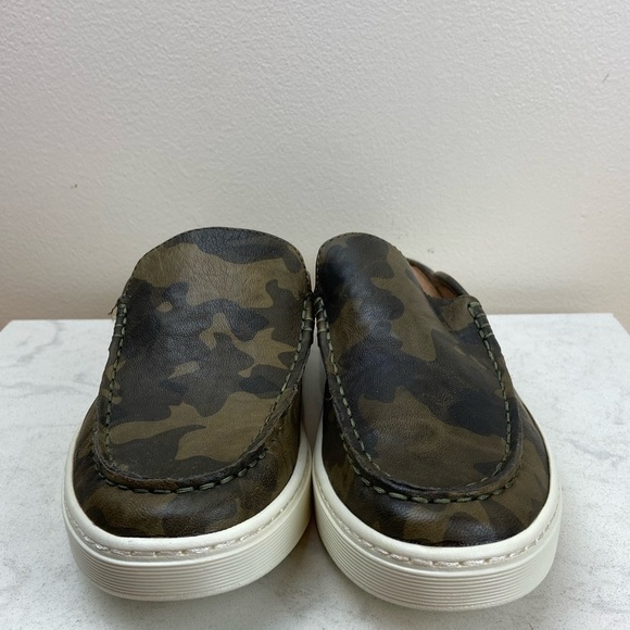 NWOT SOFFT Somers Moc Camo Slip On Sneaker Mules Leather - Picture 4 of 13